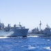 Princeton and Charles Drew Participate in a Replenishment-At-Sea