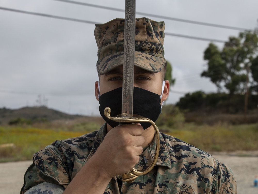 Corporals Course conducts sword manual