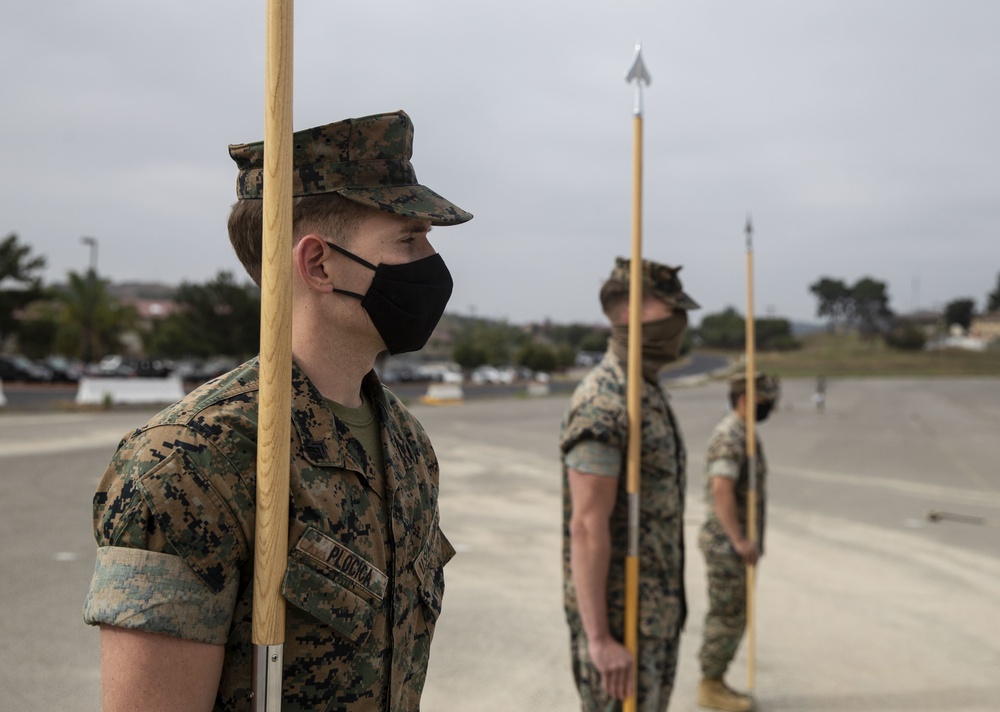 Corporals Course conducts sword manual