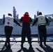 Sterett and Charles Drew Participate in a Replenishment-At-Sea