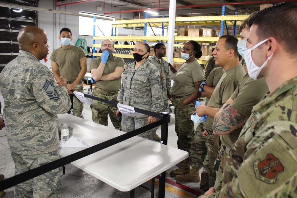 113th Logistics Readiness responds to civil unrest