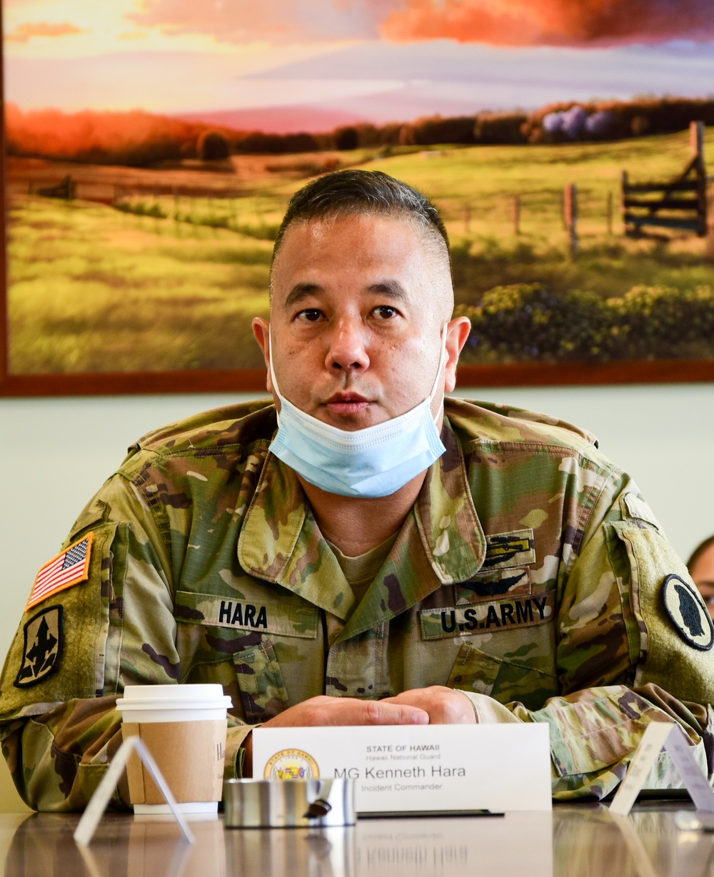 HING TAG &amp; SEL visit TF Maui Soldiers during COVID-19 pandemic