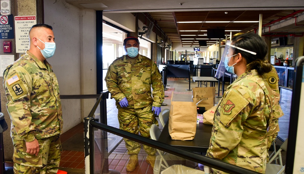 HING TAG &amp; SEL visit TF Maui Soldiers during COVID-19 pandemic