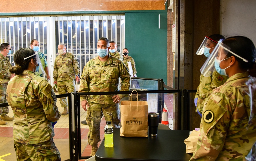 HING TAG &amp; SEL visit TF Maui Soldiers during COVID-19 pandemic