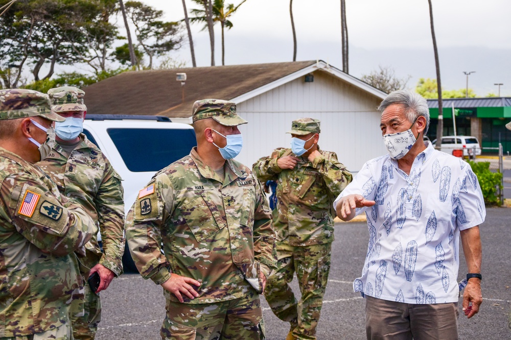 HING TAG &amp; SEL visit TF Maui Soldiers during COVID-19 pandemic