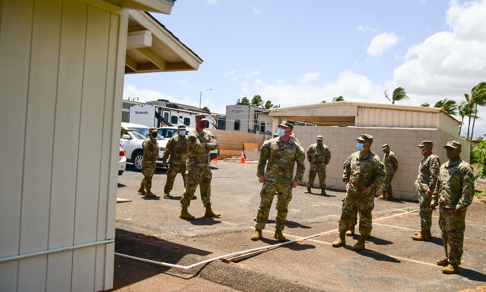 HING TAG &amp; SEL visit TF Maui Soldiers during COVID-19 pandemic