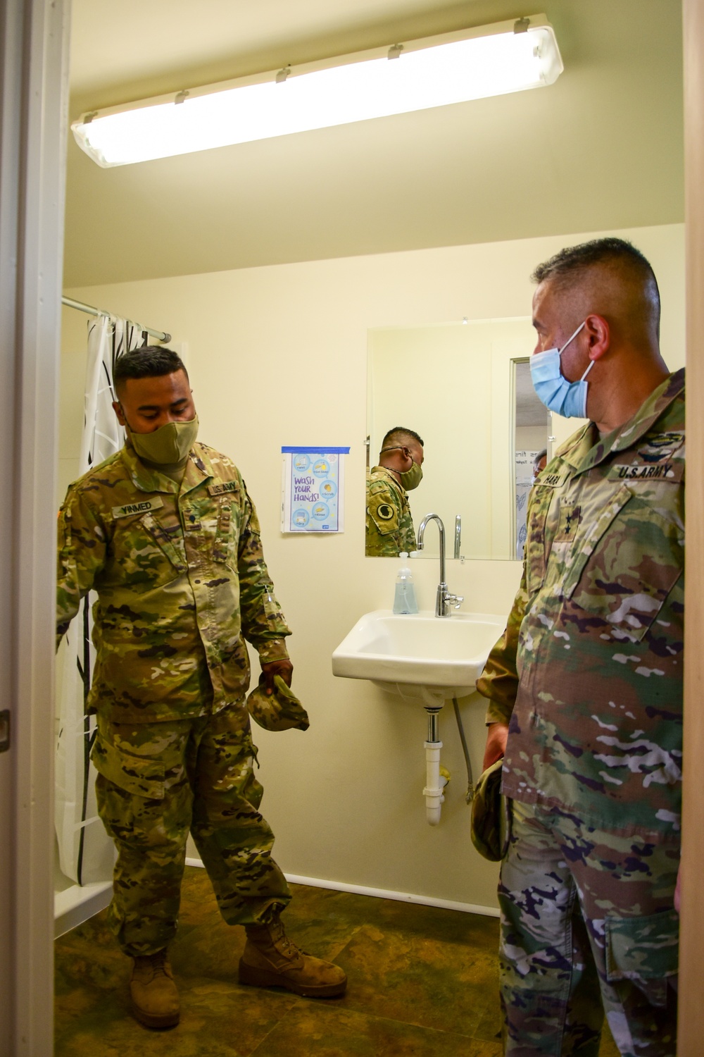 HING TAG &amp; SEL visit TF Maui Soldiers during COVID-19 pandemic