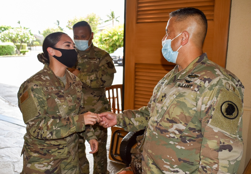 HING TAG &amp; SEL visit TF Maui Soldiers during COVID-19 pandemic