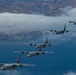 Hollywood Guard celebrates milestone with 6-ship formation flight