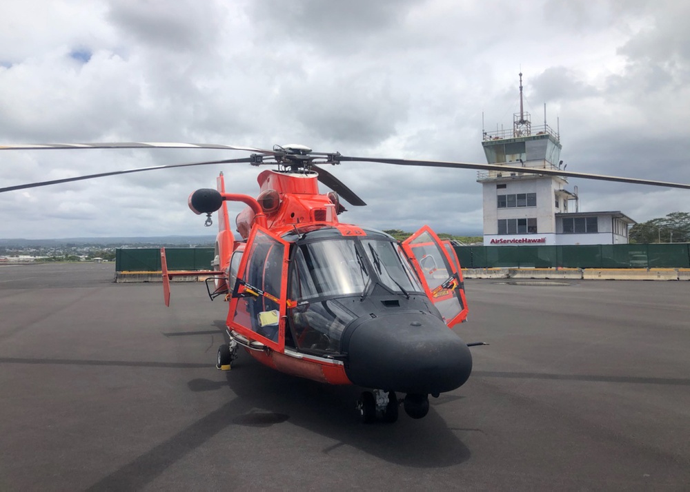 Coast Guard, Hawaii County Fire Department searching for missing fisher off Hawaii Island