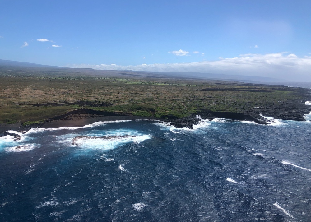 Coast Guard, Hawaii County Fire Department searching for missing fisher off Hawaii Island