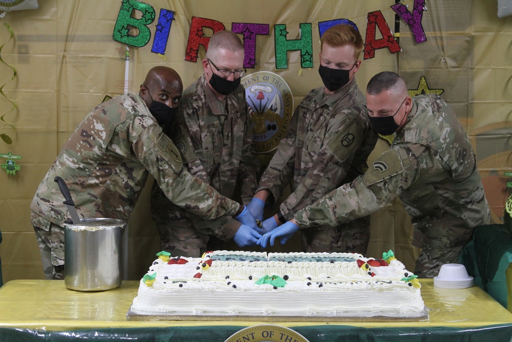 Task Force Spartan Celebrates the Army Birthday