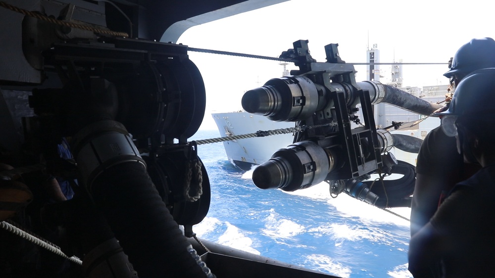 USS Bataan (LHD 5) RAS