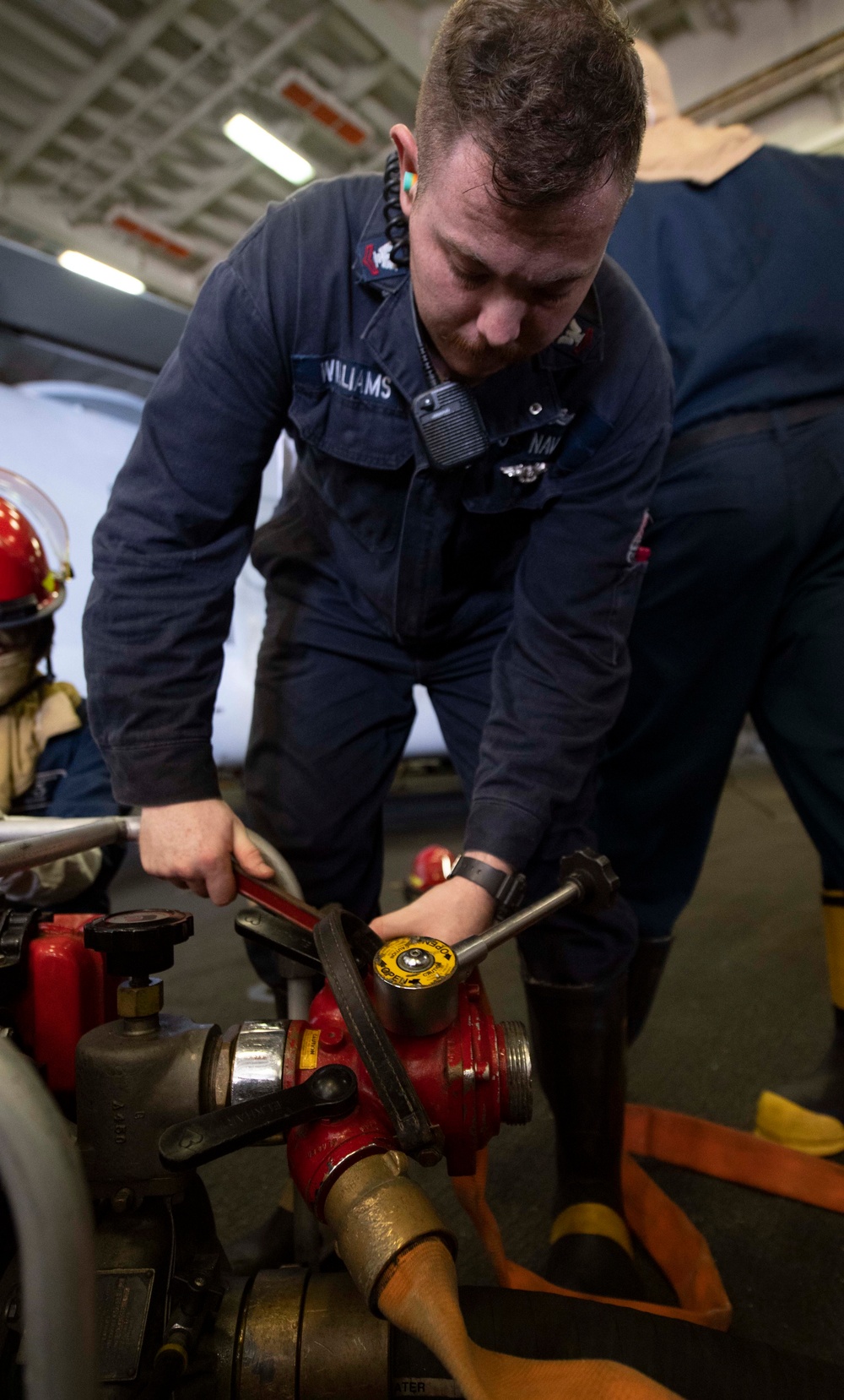 USS Bataan (LHD 5) Damage Control Training