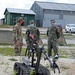 KFOR RC-E U.S. Army EOD trains with RC-W Moldova EOD