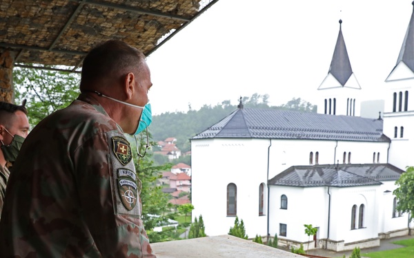 KFOR DCOMM and LMT “Kilo 20” visit Black Madonna Church