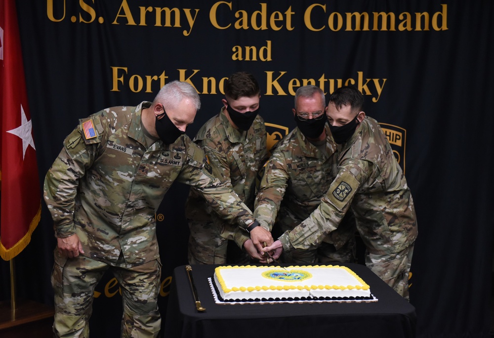 Fort Knox celebrates 245th Army Birthday with broadcast cake cutting ceremony