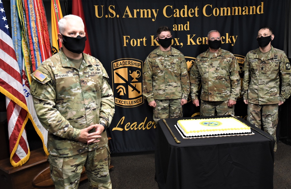 Fort Knox celebrates 245th Army Birthday with broadcast cake cutting ceremony