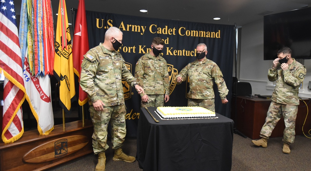 Fort Knox celebrates 245th Army Birthday with broadcast cake cutting ceremony