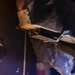 A Sailor welds aboard New York