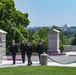 Army Full Honors Wreath-Laying Ceremony at the Tomb of the Unknown Soldier in Honor of the 245th Birthday of the U.S. Army