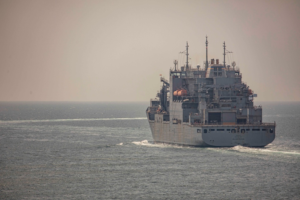 BATARG transits in the Bab Al-Mandeb Strait