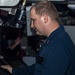 Sailors stand watch in combat