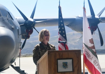 146th AW welcomes state’s first female wing commander