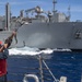 USS Mustin Conducts Replenisment-at-Sea