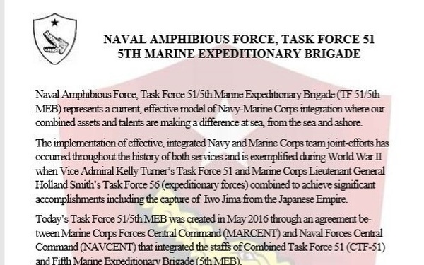 TF 51/5 Brochure informative