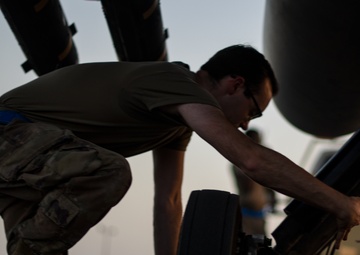 386th EAMXS Airmen maintain, launch and recover Reapers