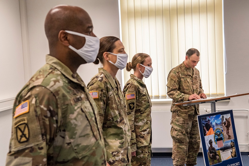 DLA Troop Support Europe &amp; Africa Change Command