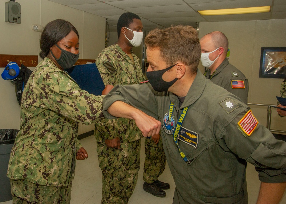 Congratulatory Elbow-bump