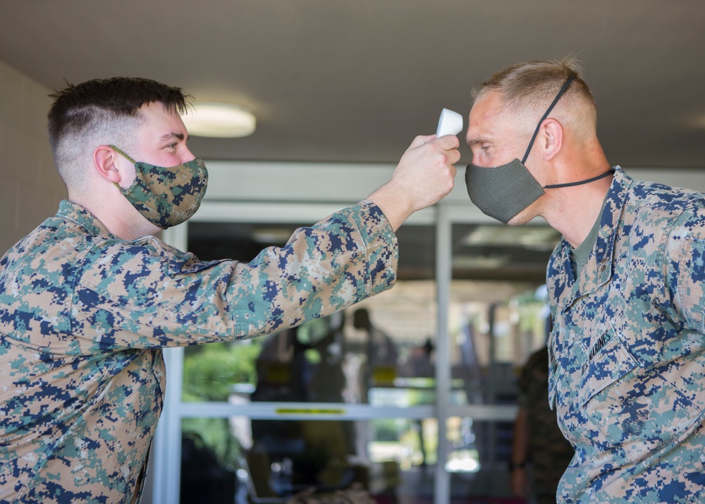 Task Force Koa Moana 20: Checks-in for quarantine