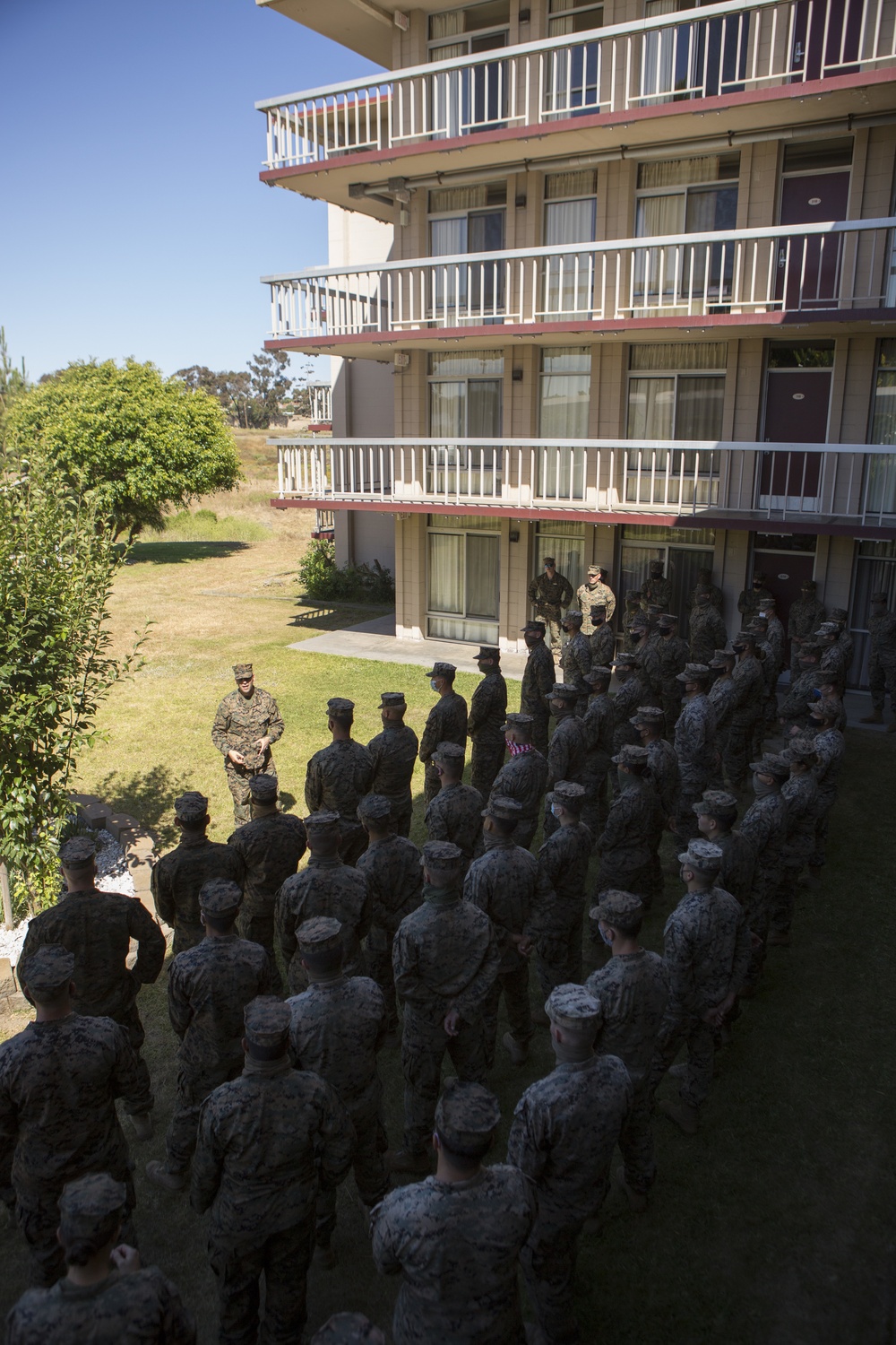 Task Force Koa Moana 20: Checks-in for quarantine