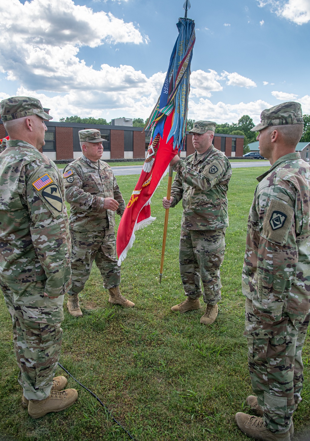 Two W.Va. Guard engineer units gain new commanders