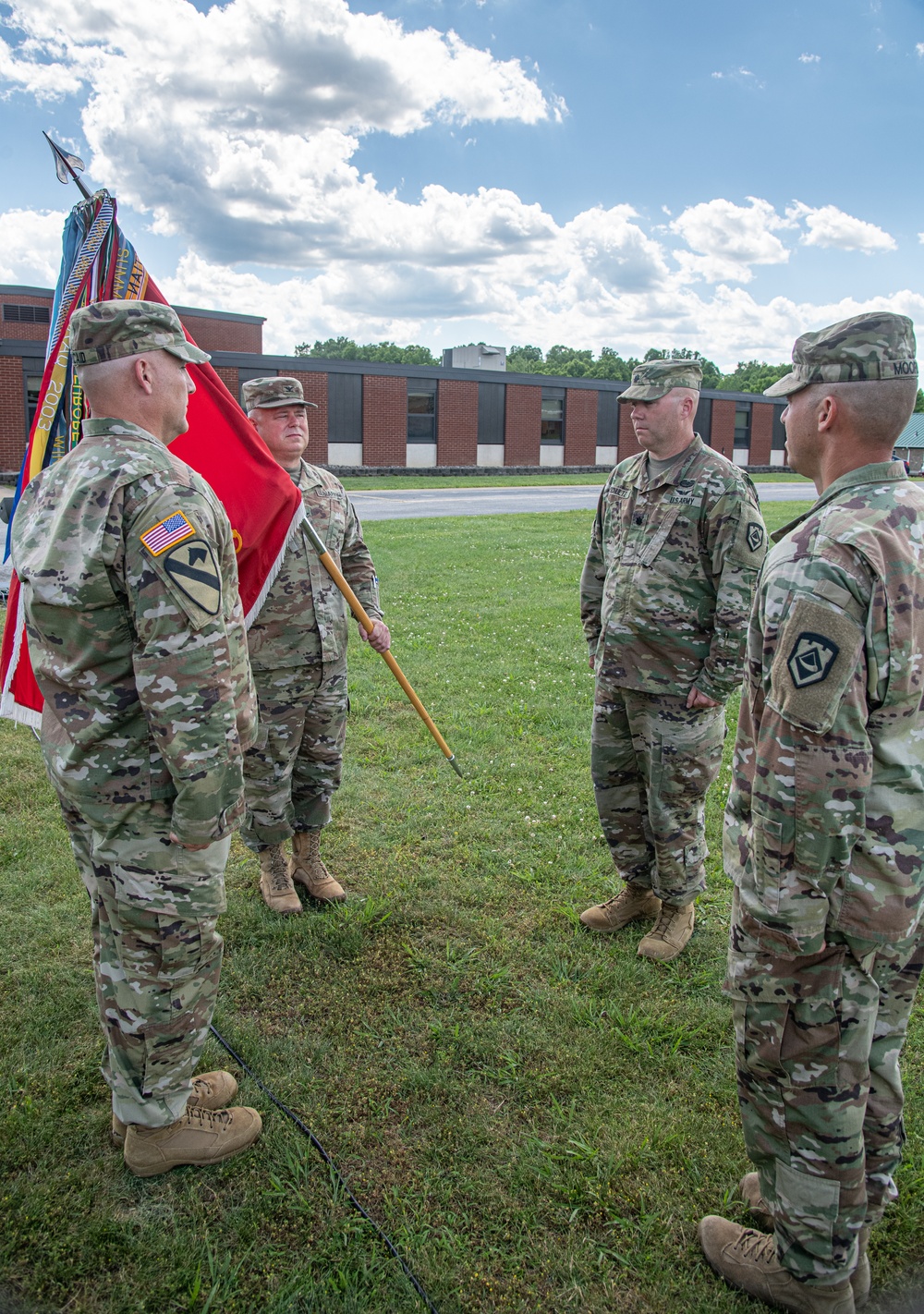 Two W.Va. Guard engineer units gain new commanders