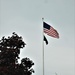 American Flag and Fort McCoy