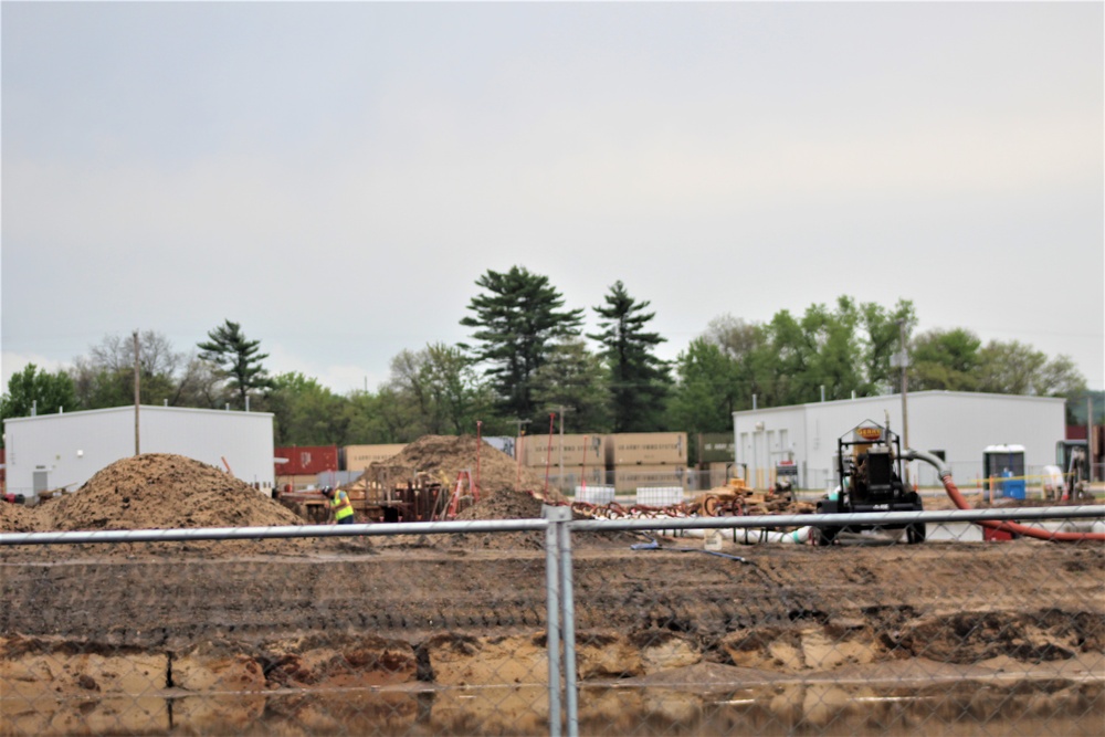 New barracks construction at Fort McCoy