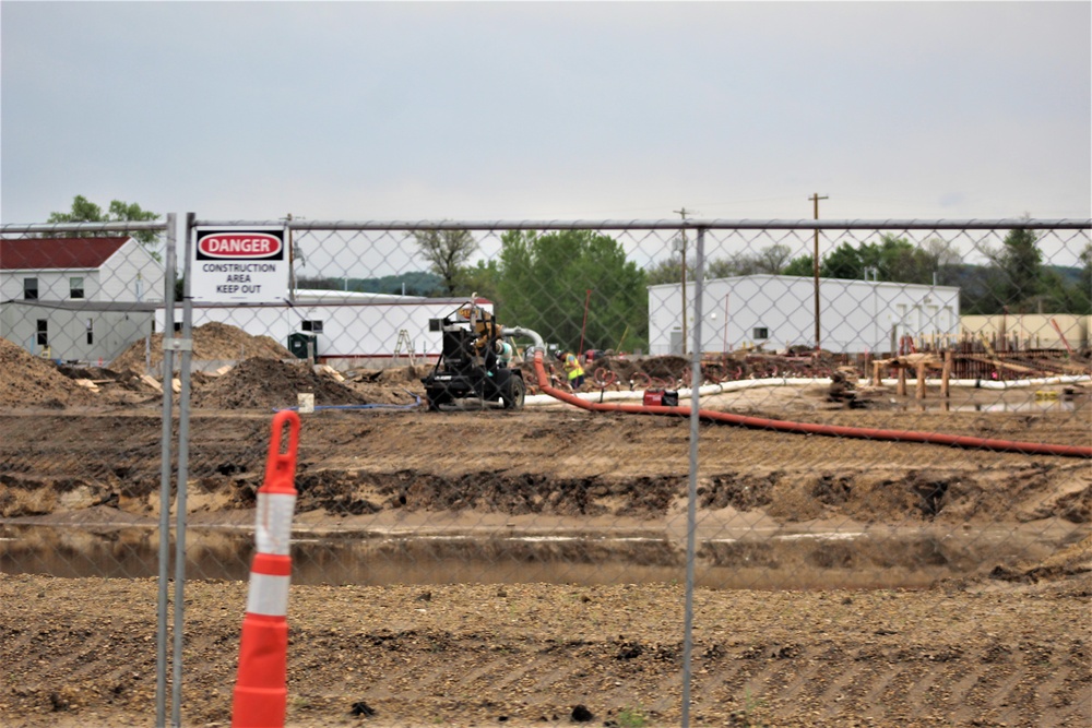 New barracks construction at Fort McCoy
