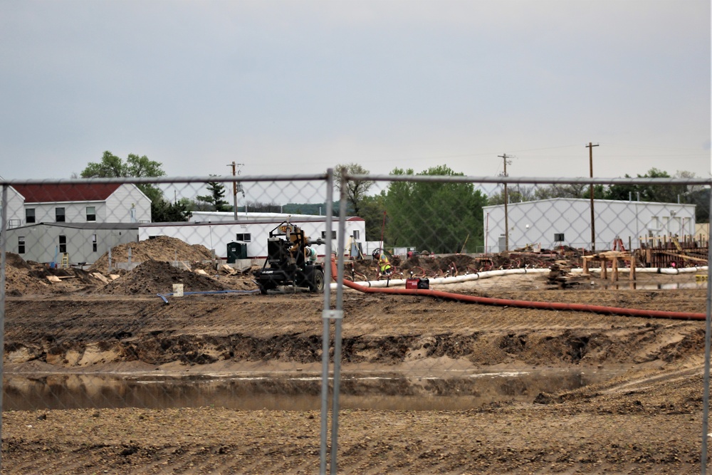 New barracks construction at Fort McCoy