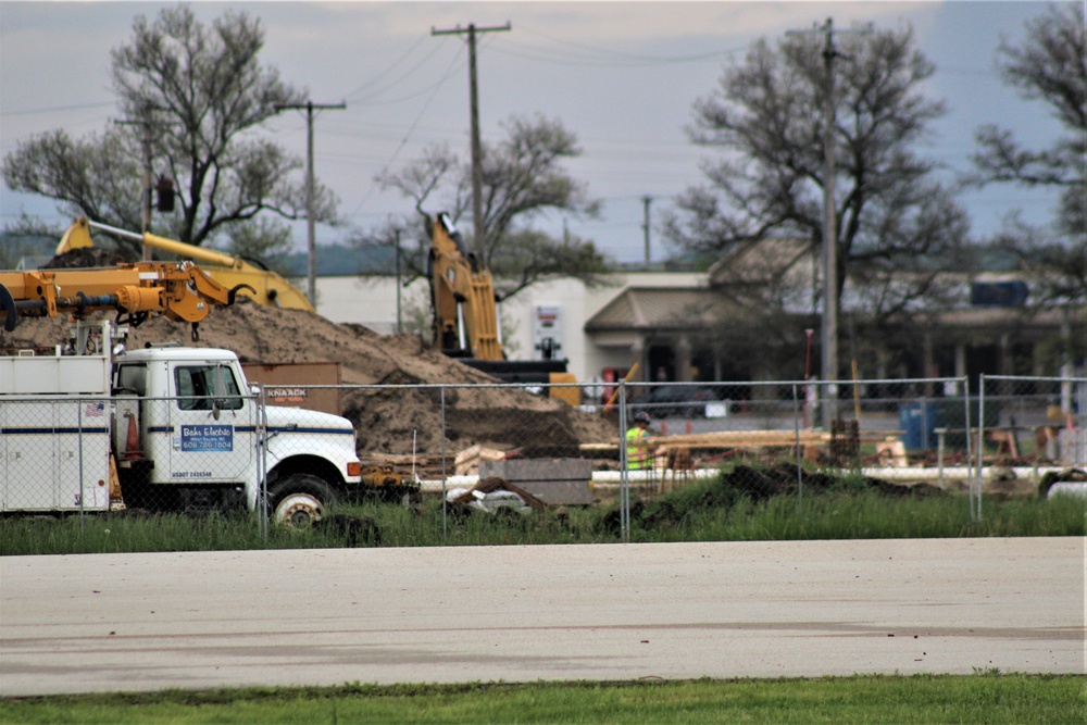 New barracks construction at Fort McCoy