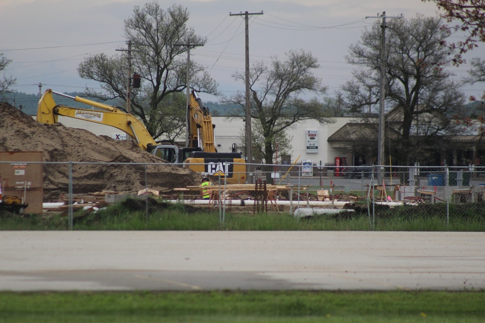 New barracks construction at Fort McCoy