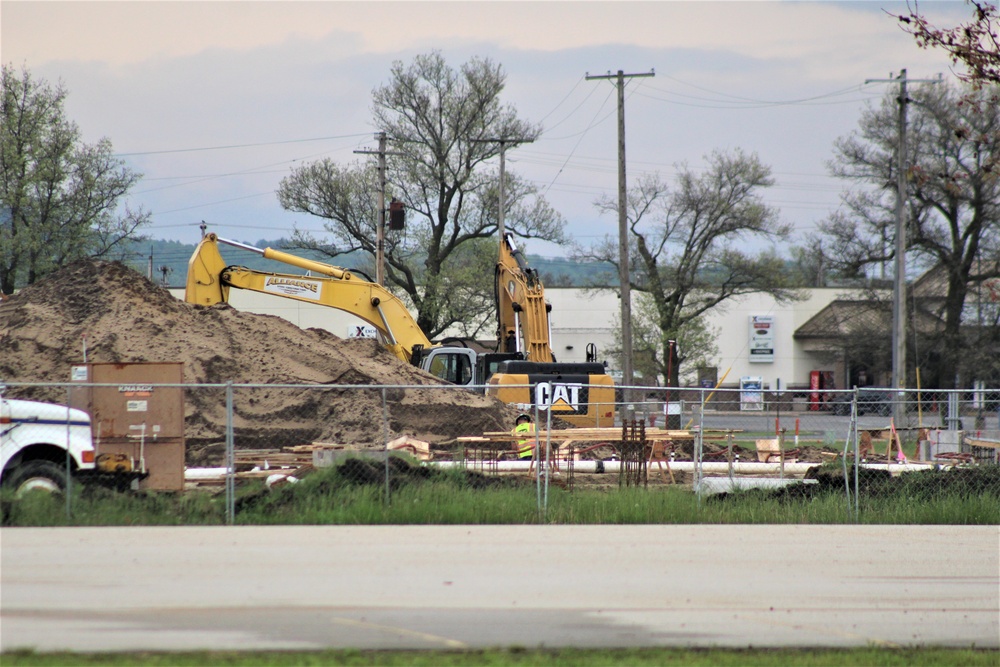 New barracks construction at Fort McCoy