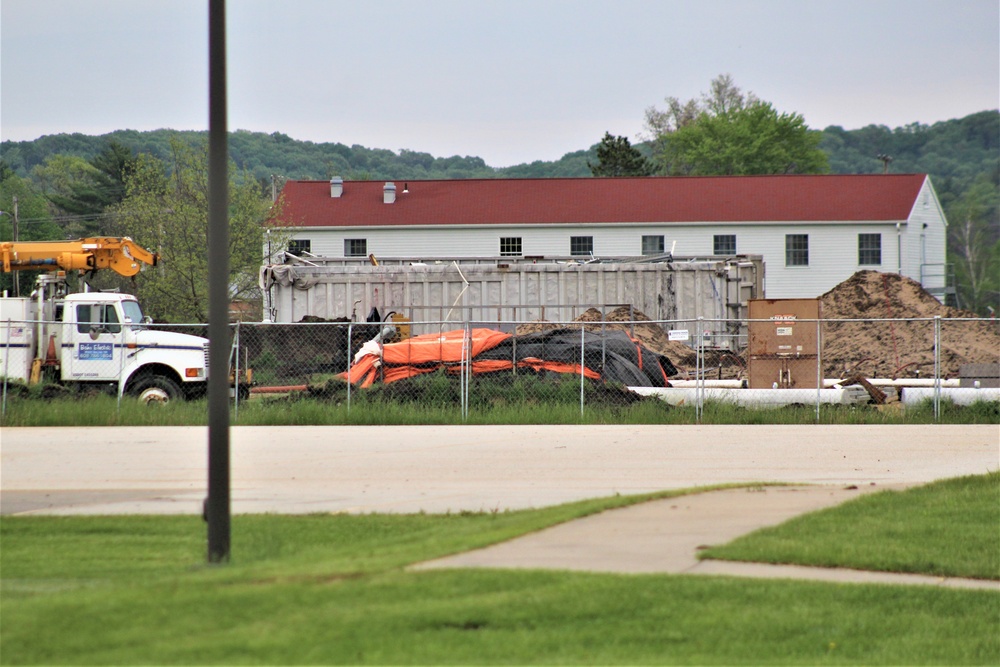 New barracks construction at Fort McCoy