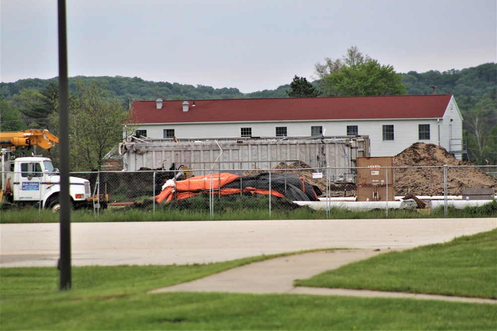 New barracks construction at Fort McCoy