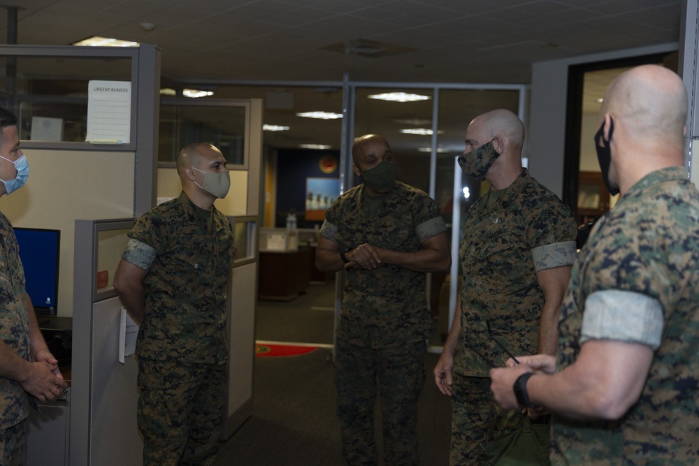 19th Sergeant Major of the Marine Corps visits Marine Corps Recruiting Command
