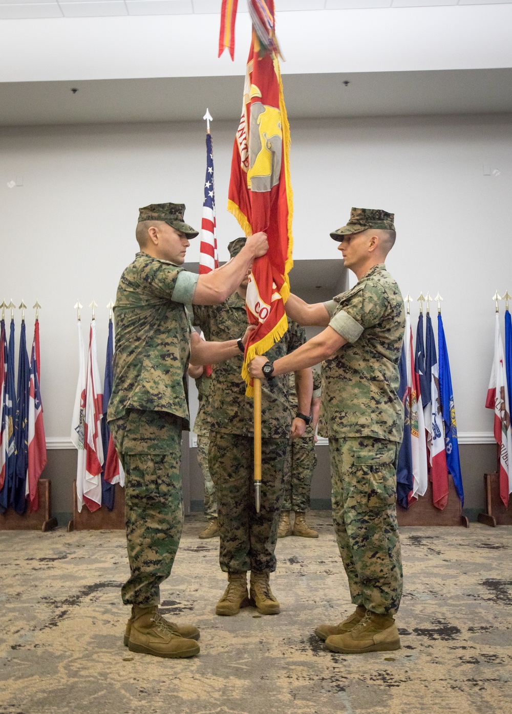 Headquarters and Headquarters Squadron Change of Command