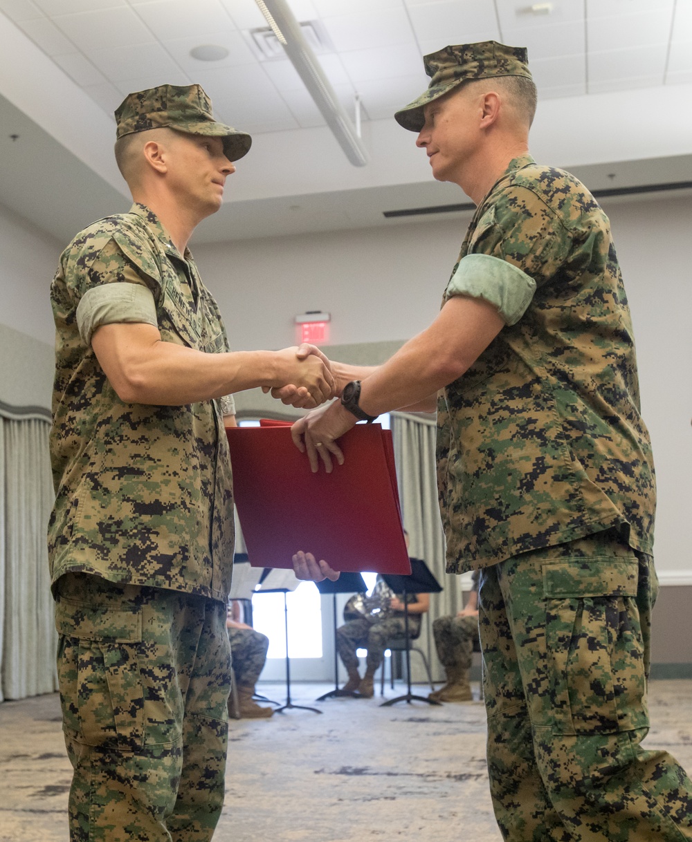 Headquarters and Headquarters Squadron Change of Command