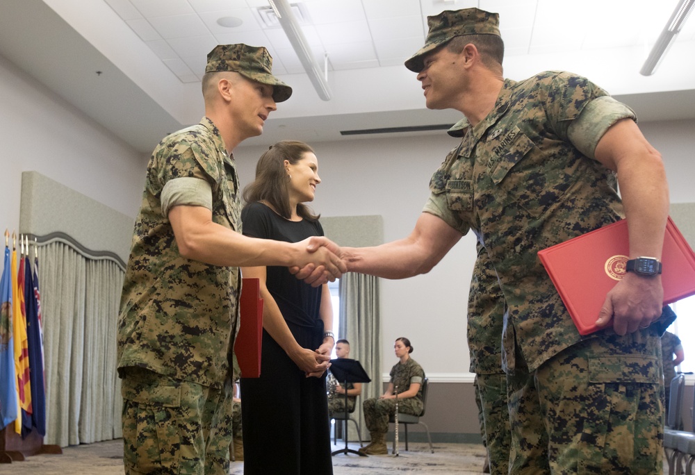 Headquarters and Headquarters Squadron Change of Command